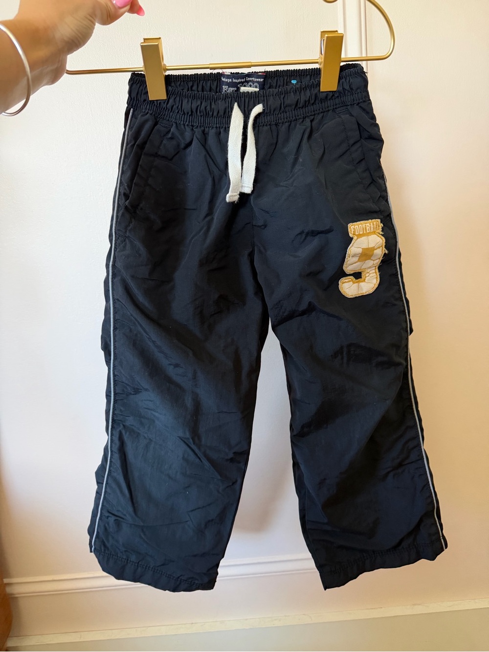 vintage the children’s place kids athletic wind pants